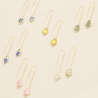 Pressed Petals Diamond Shaped Earrings by Scout - Bray and Em Boutique