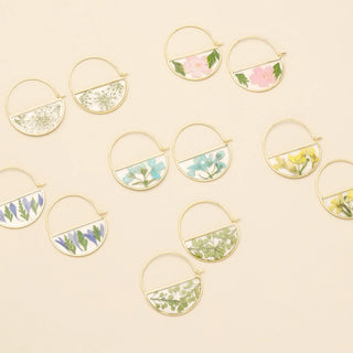 Pressed Petals Hoop Earrings by Scout - Bray and Em Boutique