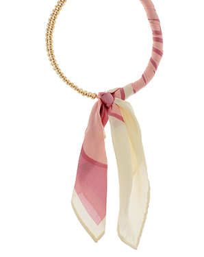 Printed Scarf Necklace - Bray and Em Boutique