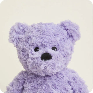 Purple Curly Bear Warmie - Bray and Em Boutique