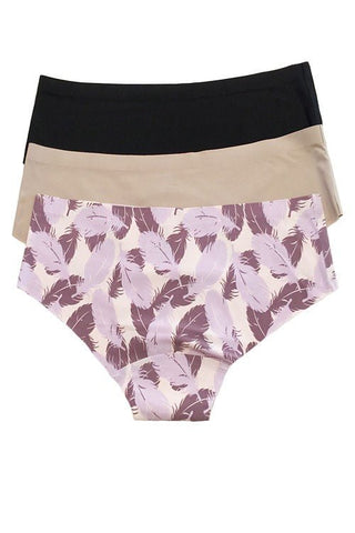 Purple Feather Panty Set - Bray and Em Boutique