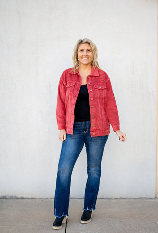 Put It In The Past Corduroy Jacket - Bray and Em Boutique