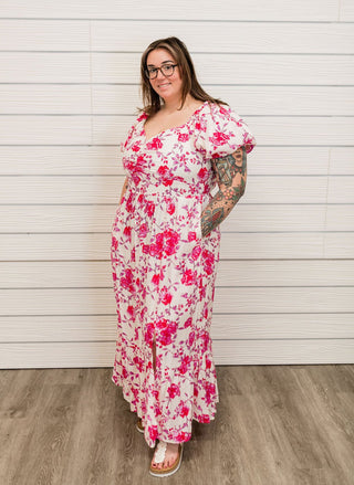 Radiant Day Floral Maxi Dress - Bray and Em Boutique