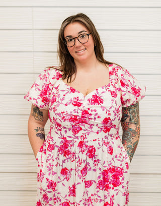 Radiant Day Floral Maxi Dress - Bray and Em Boutique