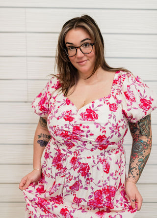 Radiant Day Floral Maxi Dress - Bray and Em Boutique