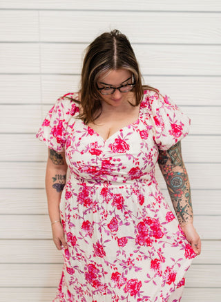 Radiant Day Floral Maxi Dress - Bray and Em Boutique