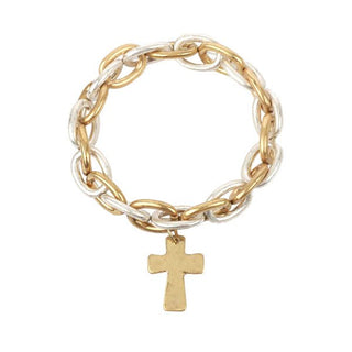 Radiant Redemption Linked Stretch Bracelet - Bray and Em Boutique