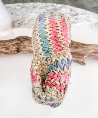 Raffia Knotted Zig Zag Headband - Bray and Em Boutique