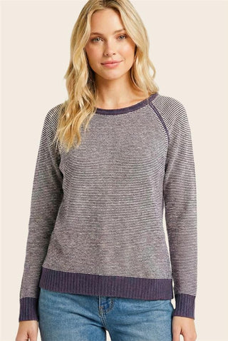 Ready For Anything Stripe Sweater - Bray and Em Boutique