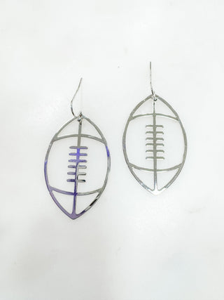 Ready To Rumble Football Earrings - Bray and Em Boutique