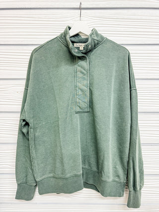 Recharge the Day Pullover Top - Bray and Em Boutique