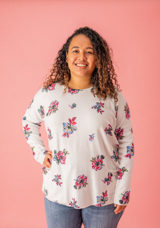 Recipe Of Life Floral Sweater - Bray and Em Boutique