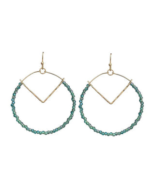 Remembered By You Hoop Earring - Bray and Em Boutique