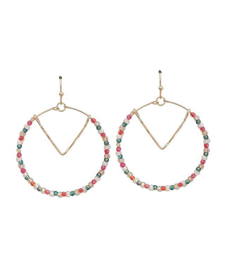 Remembered By You Hoop Earring - Bray and Em Boutique