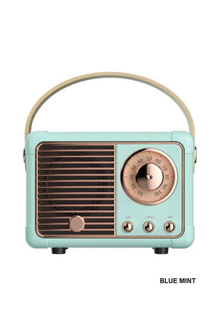 Retro Mini Wireless Bluetooth Speaker - Bray and Em Boutique