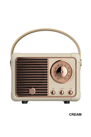 Retro Mini Wireless Bluetooth Speaker - Bray and Em Boutique