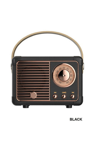 Retro Mini Wireless Bluetooth Speaker - Bray and Em Boutique