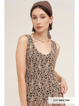 Reversible Floral Tank Top - Bray and Em Boutique