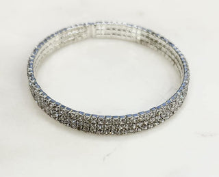 Rhinestone Cuff Bracelet - Bray and Em Boutique