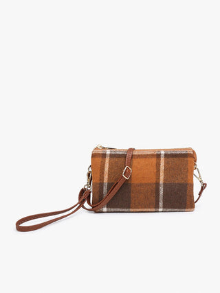 Riley 2 - In - 1 Crossbody - Plaid - Bray and Em Boutique