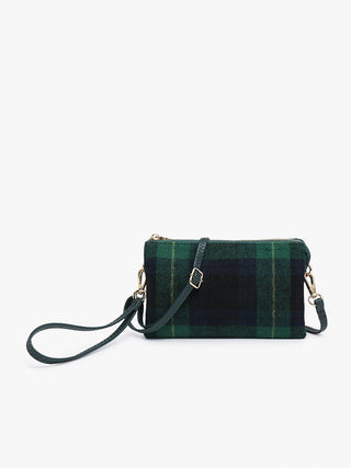 Riley 2 - In - 1 Crossbody - Plaid - Bray and Em Boutique