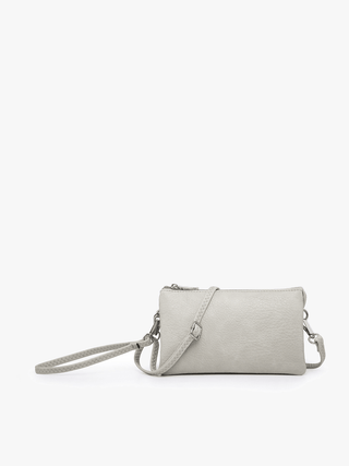 Riley Monogrammable 3 Compartment Crossbody/Wristlet | M013: Camel - Bray and Em Boutique