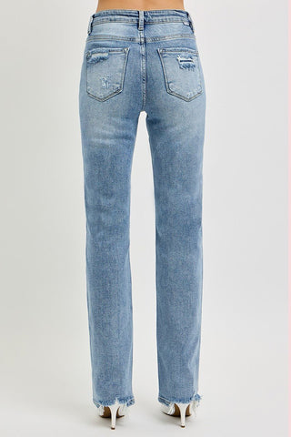 RISEN HR Tummy Control Straight Jean - Bray and Em Boutique