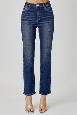 Risen MR Deep Down Straight Slim Jeans - Bray and Em Boutique
