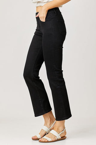 Risen MR Perfectly Clear Bootcut Ankle Jeans - Bray and Em Boutique