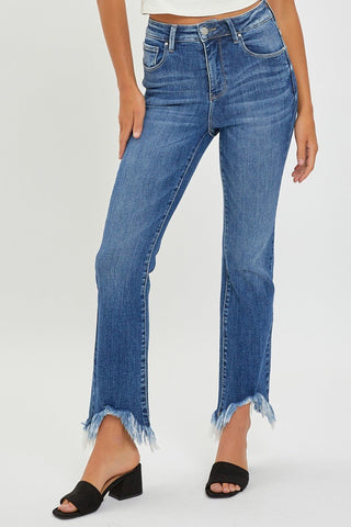Risen Pure Harmony HR Bootcut Ankle Jeans - Bray and Em Boutique