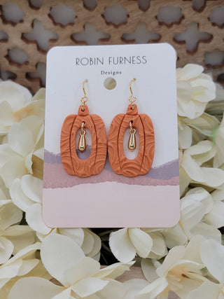 Robin Furness: Fall Spice Pumpkin Earring - Bray and Em Boutique