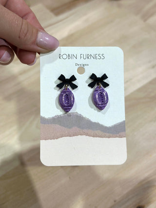 Robin Furness: Game Day Earrings - Bray and Em Boutique