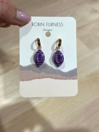 Robin Furness: Game Day Earrings - Bray and Em Boutique
