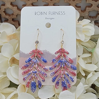 Robin Furness: Patriotic Celebration Earrings - Bray and Em Boutique