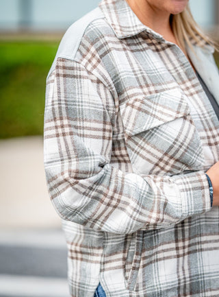Rock In It Any Day Shacket - Bray and Em Boutique