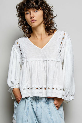 Romantic Ruffle Top - Bray and Em Boutique
