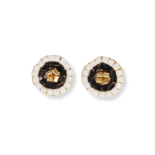 Rowan Circles Beaded Post Earring - Bray and Em Boutique