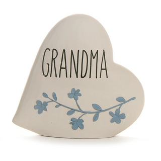 Tabletop Grandma Heart Plaque