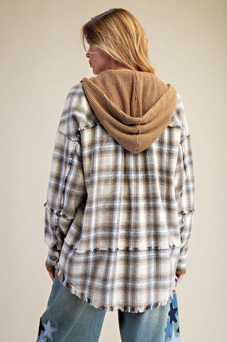 Rustic Retreat Plaid Shacket - Bray and Em Boutique