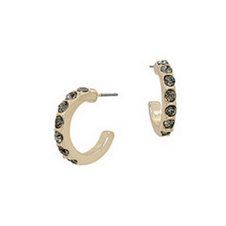 Level Of Desire Crystal Hoop Earring