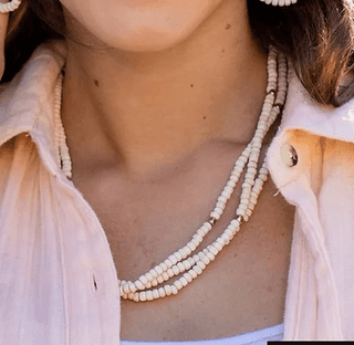 Sachi Chromatic Hues Short Multi - Strand Necklace - Bray and Em Boutique