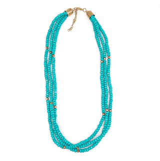 Sachi Chromatic Hues Short Multi - Strand Necklace - Bray and Em Boutique