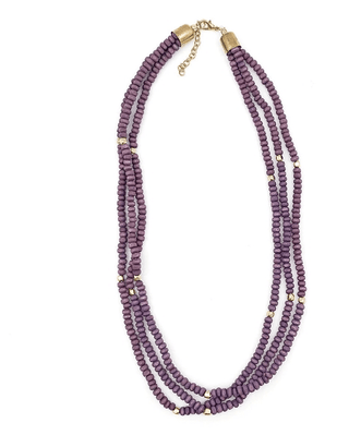 Sachi Chromatic Hues Short Multi - Strand Necklace - Bray and Em Boutique