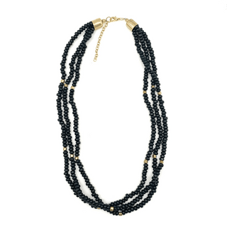 Sachi Chromatic Hues Short Multi - Strand Necklace - Bray and Em Boutique