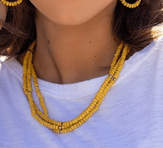 Sachi Chromatic Hues Short Multi - Strand Necklace - Bray and Em Boutique