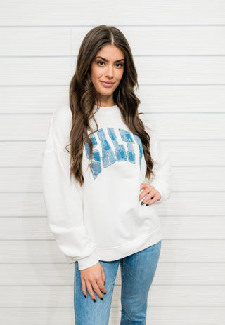 "Salty" Adventure Patchwork Sweatshirt - Bray and Em Boutique