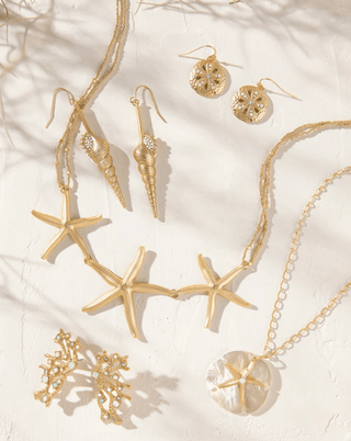 Sand Dollar Earrings - Bray and Em Boutique