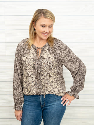 Savoring Simplicity Blouse - Bray and Em Boutique