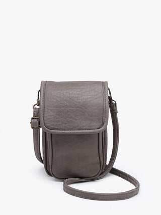Scottie Distressed Small Crossbody w/ Front Pocket | M2857 : Basil - Bray and Em Boutique