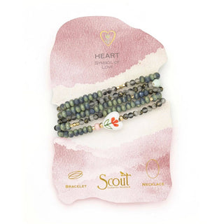 Scout Curated Wears Ceramic Bead Wrap Bracelet/Necklace - Bray and Em Boutique